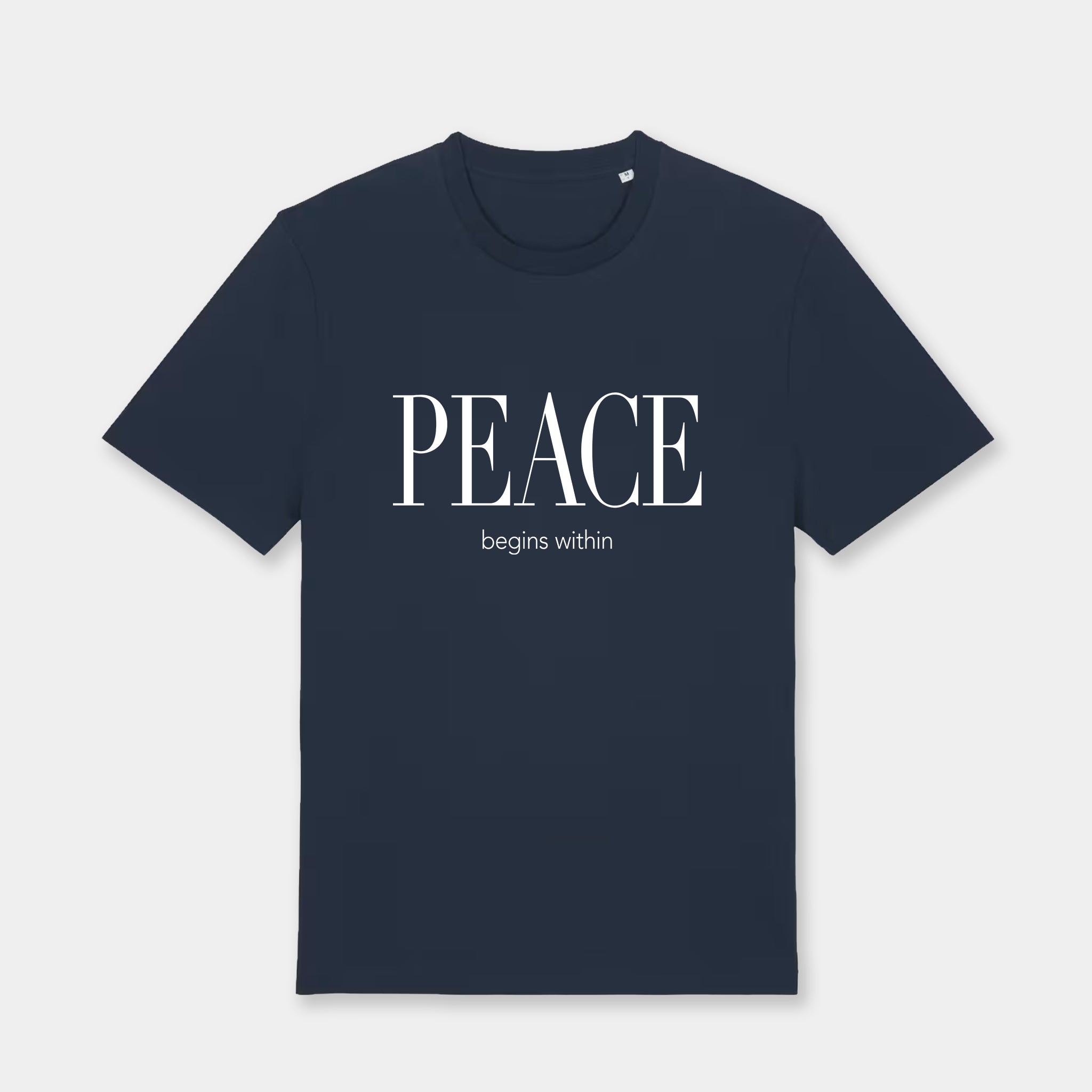 Peace Begins Everyday Tee Midnight
