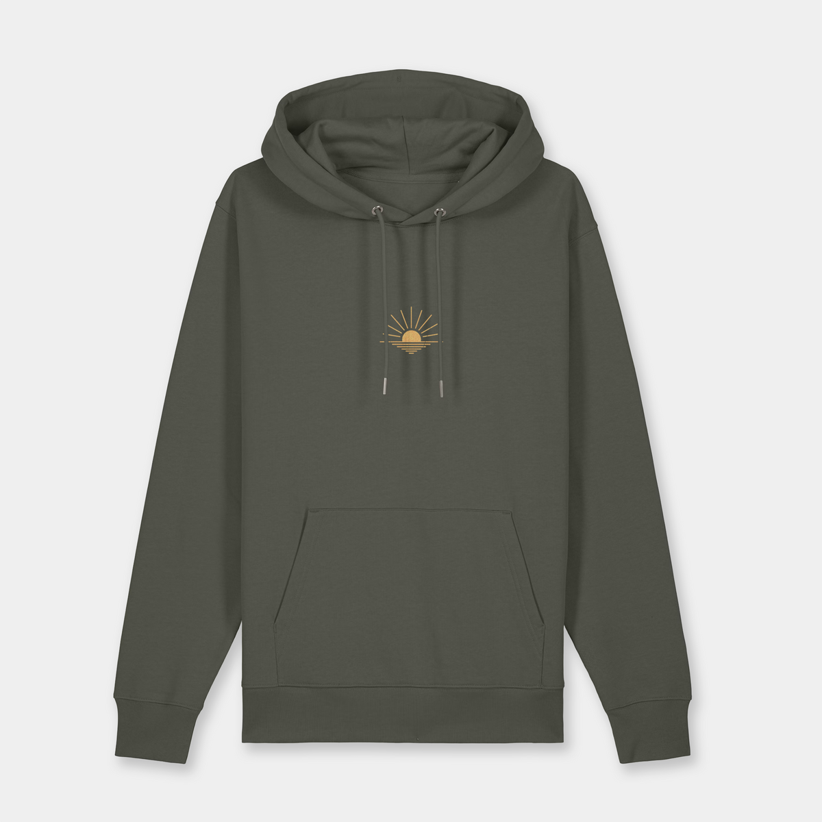 Less Noise More You Everyday Hoodie Olive