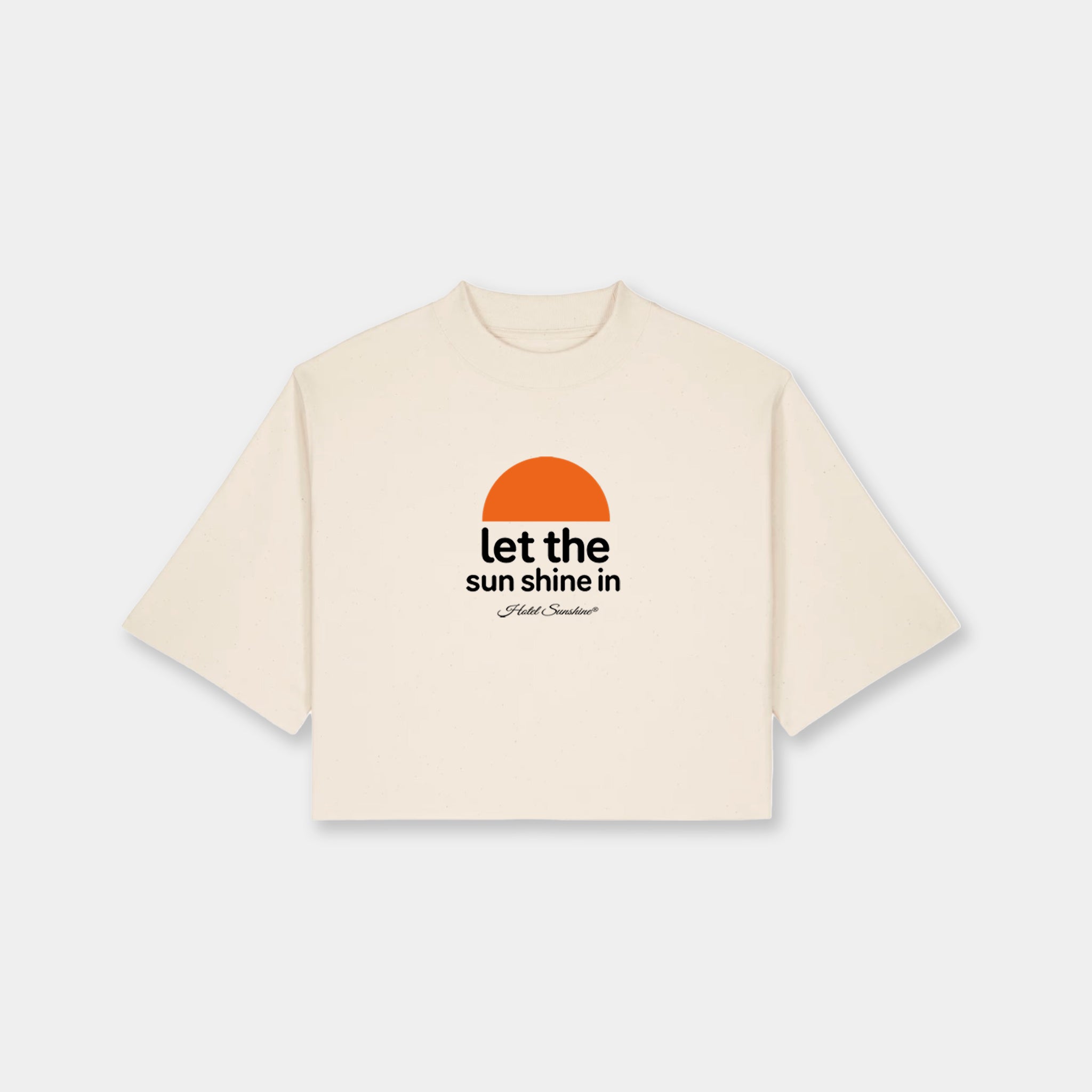 Let the Sun Shine In Crop Top Nature