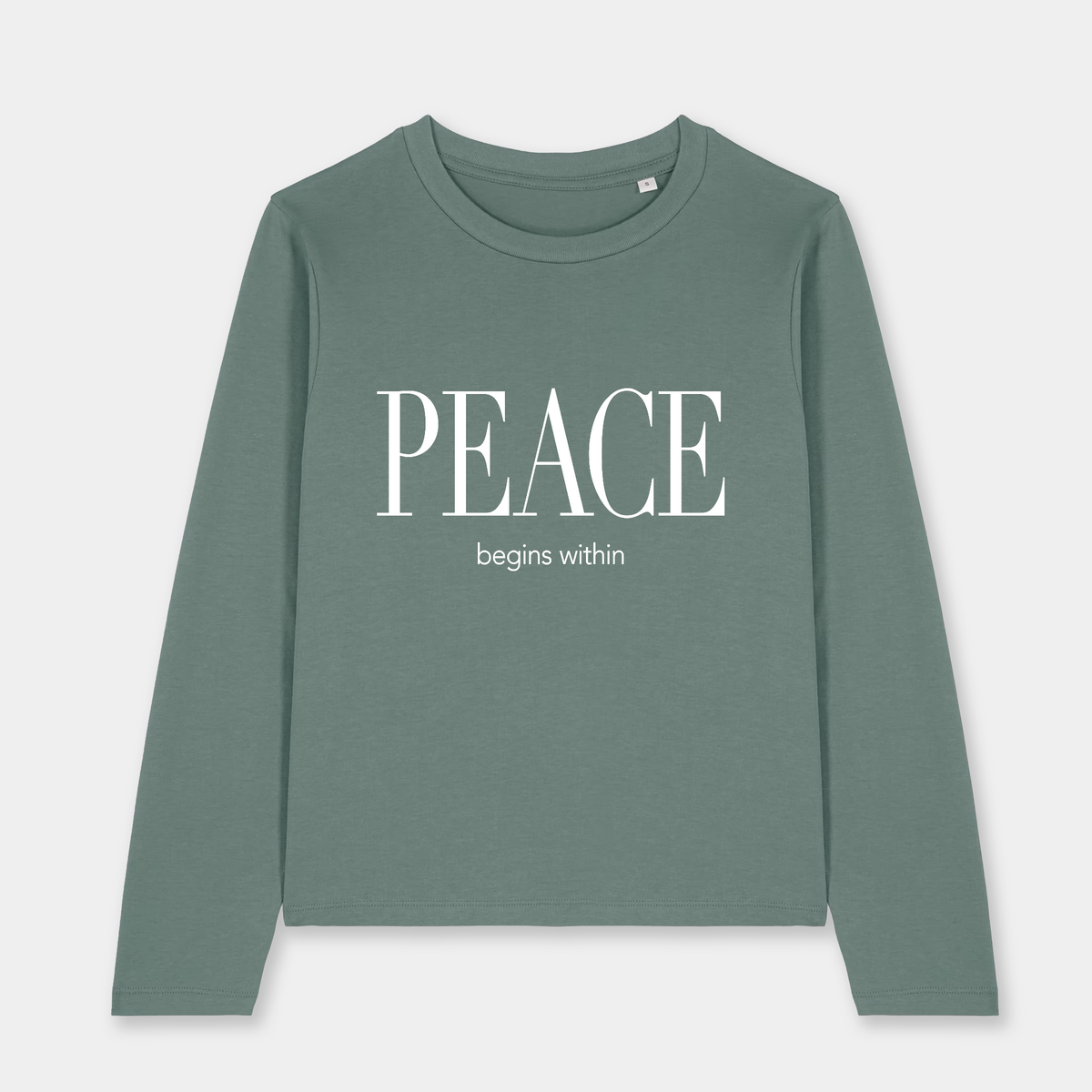 Peace Begins · Longsleeve (Woman)