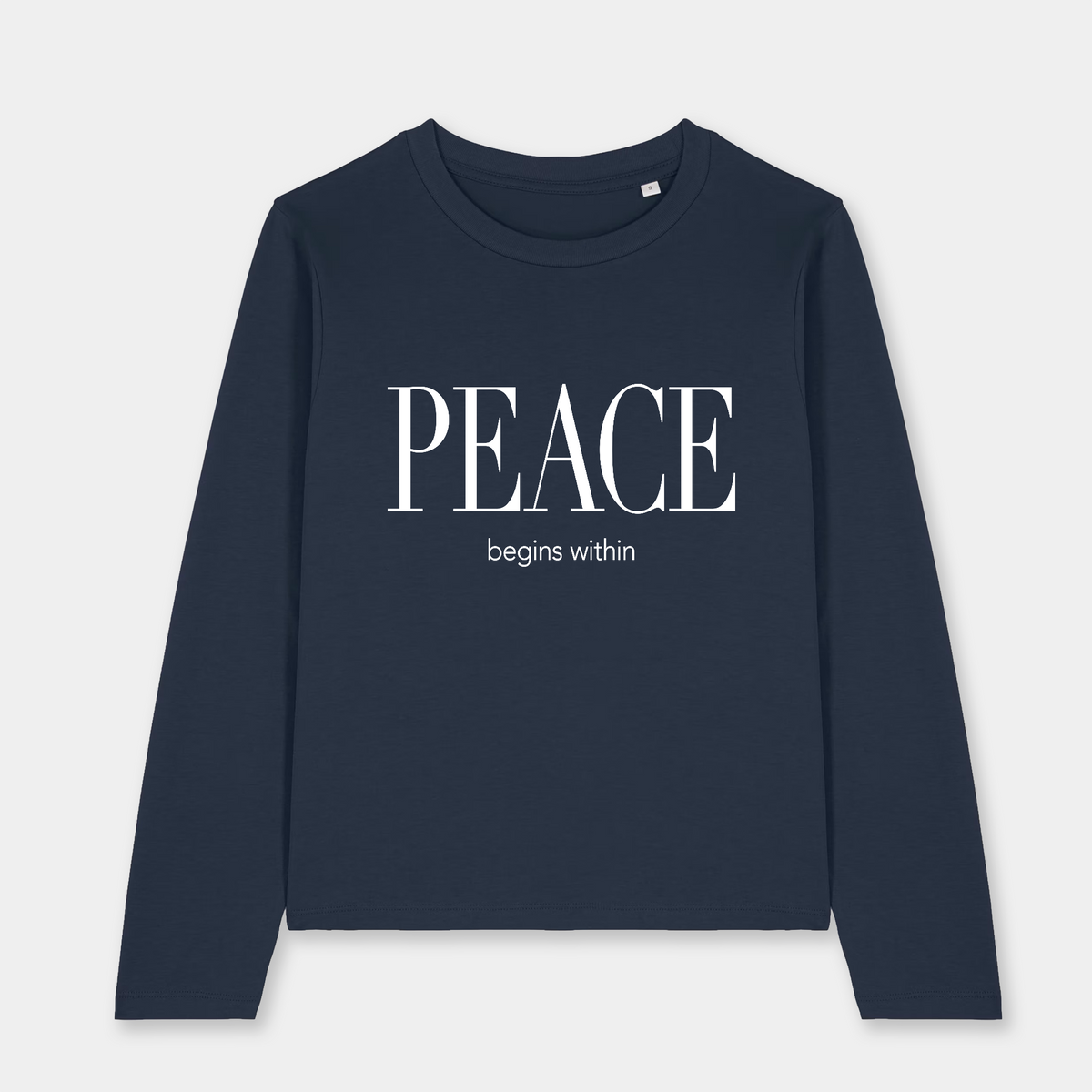Peace Begins · Longsleeve (Woman)