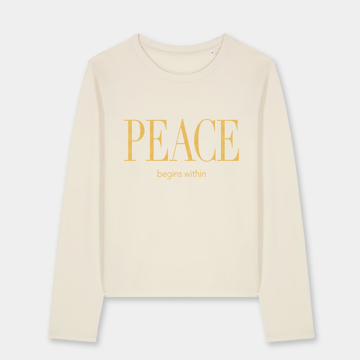 Peace Begins · Longsleeve (Woman)