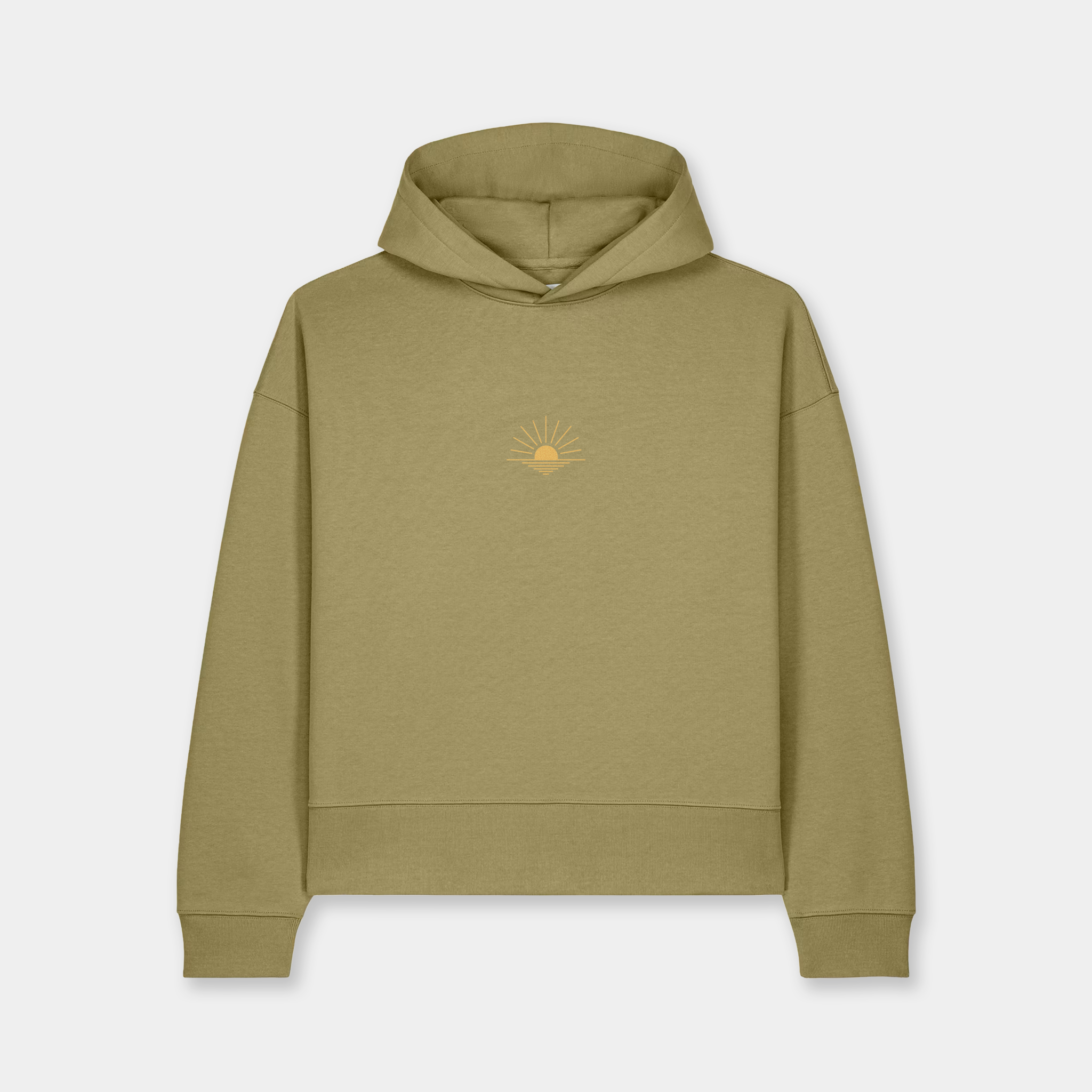 Less Noise More You · Crop Hoodie (Unisex)