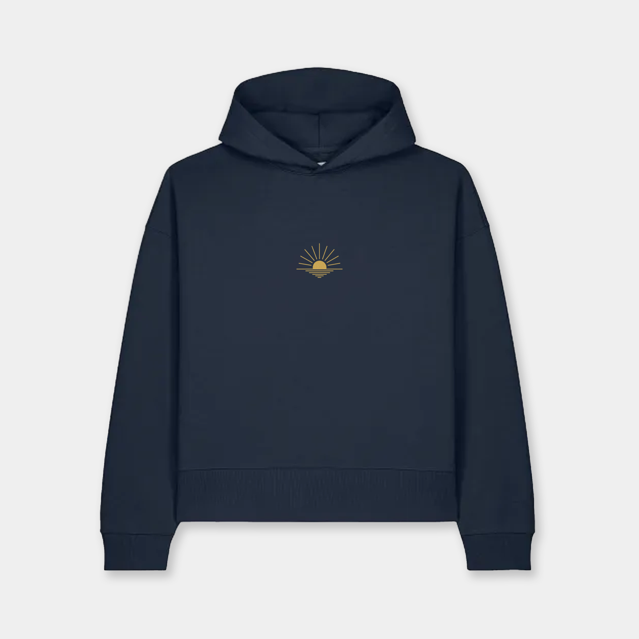 Less Noise More You · Crop Hoodie (Unisex)