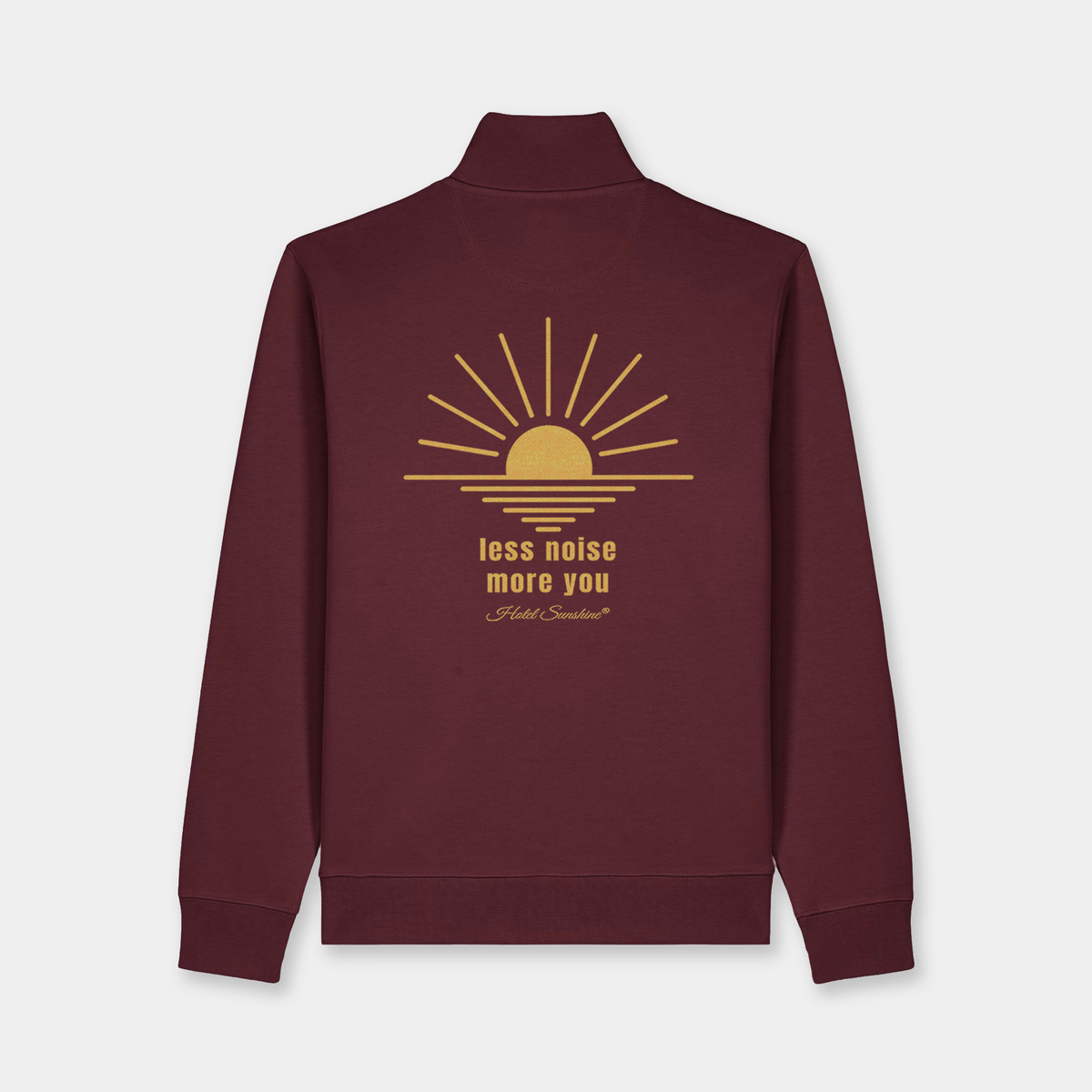 Less Noise More You Everyday Jacket Redwine Rücken