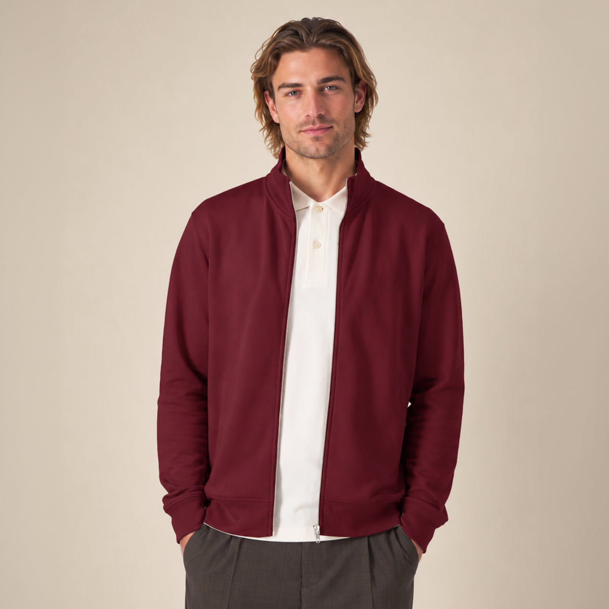 Less Noise More You Everyday Jacket Redwine Model