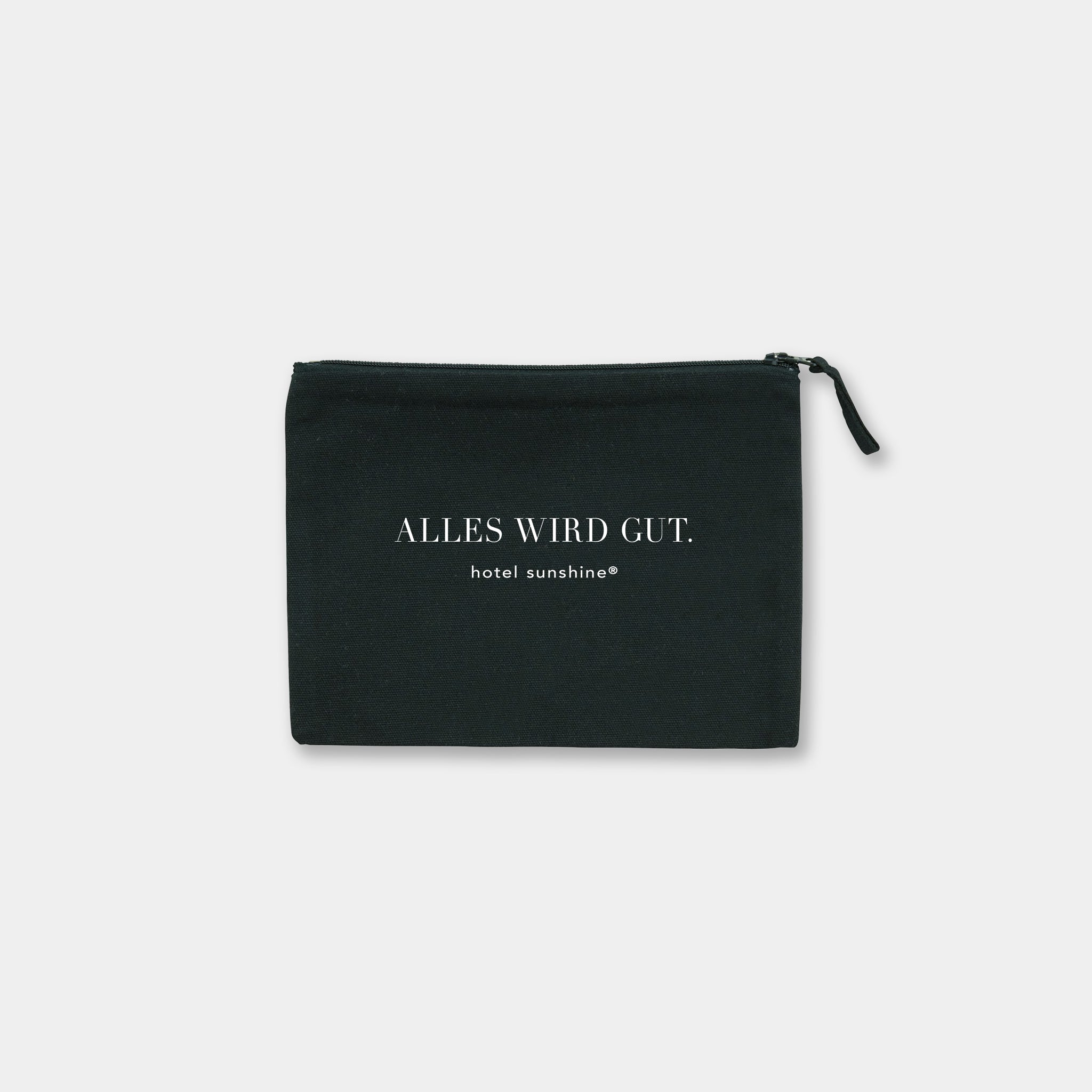 Alles wird gut Beautybag Black