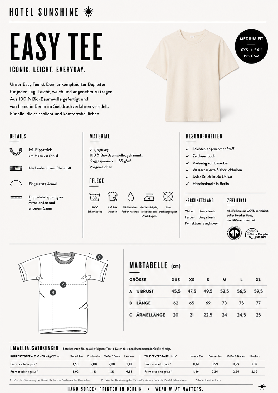 Sunset Easy Tee (Woman)